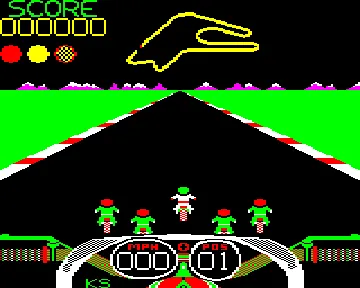 Crazee Rider (1987)(Superior)[CRAZRID] screen shot game playing